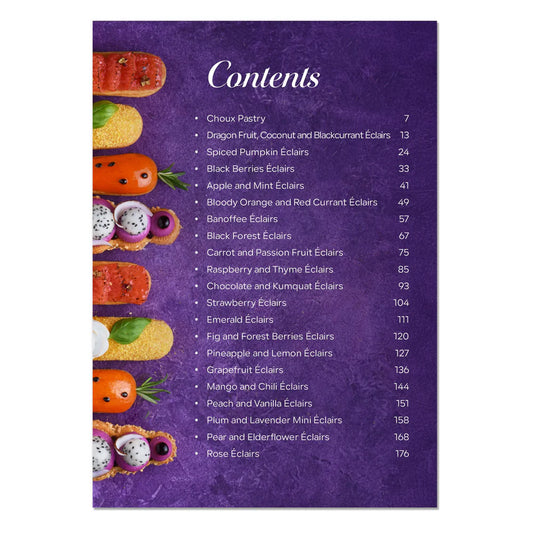 Sweetora Éclair Collection – 20 Elegant Pastry Creations