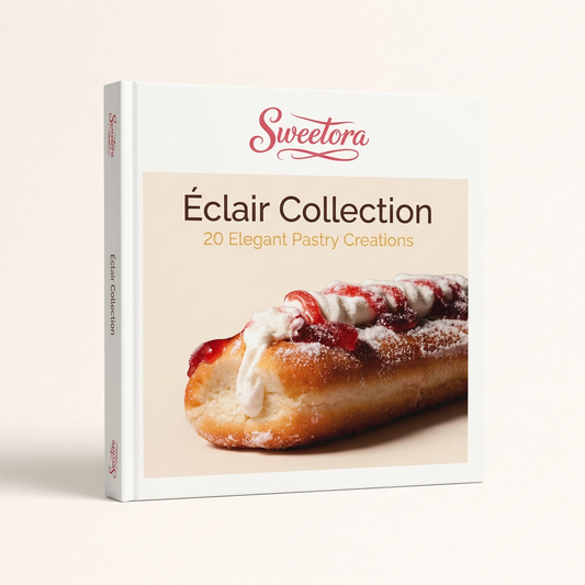 Sweetora Éclair Collection – 20 Elegant Pastry Creations